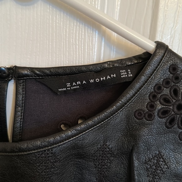 ZARA Black Blouse - Picture 2 of 5